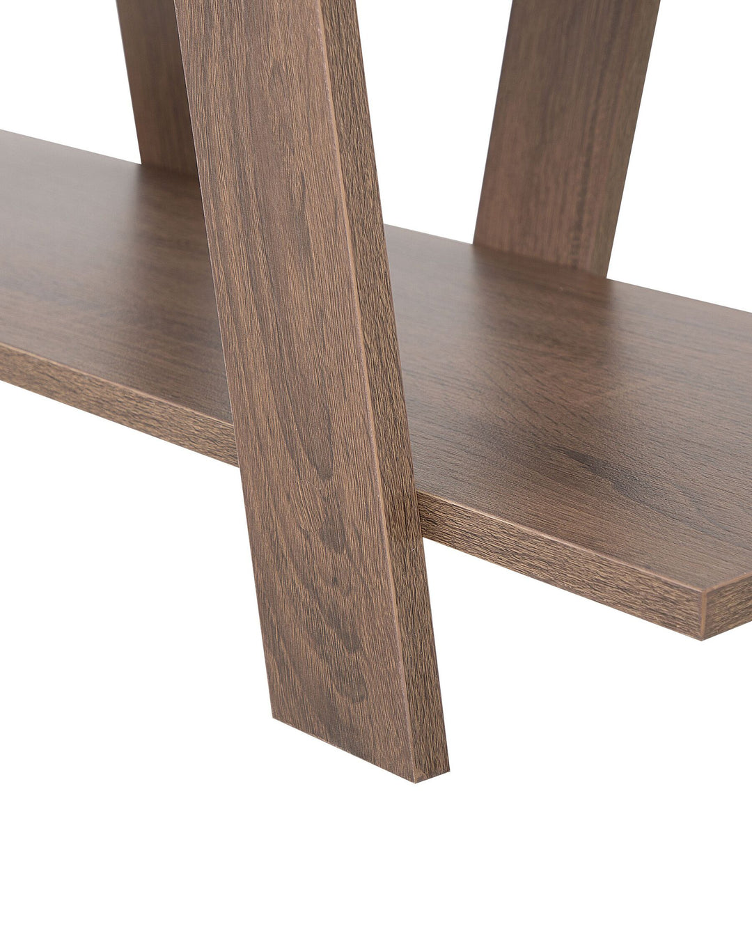 5 Tier Shelving Unit 116 cm Dark Brown Alma