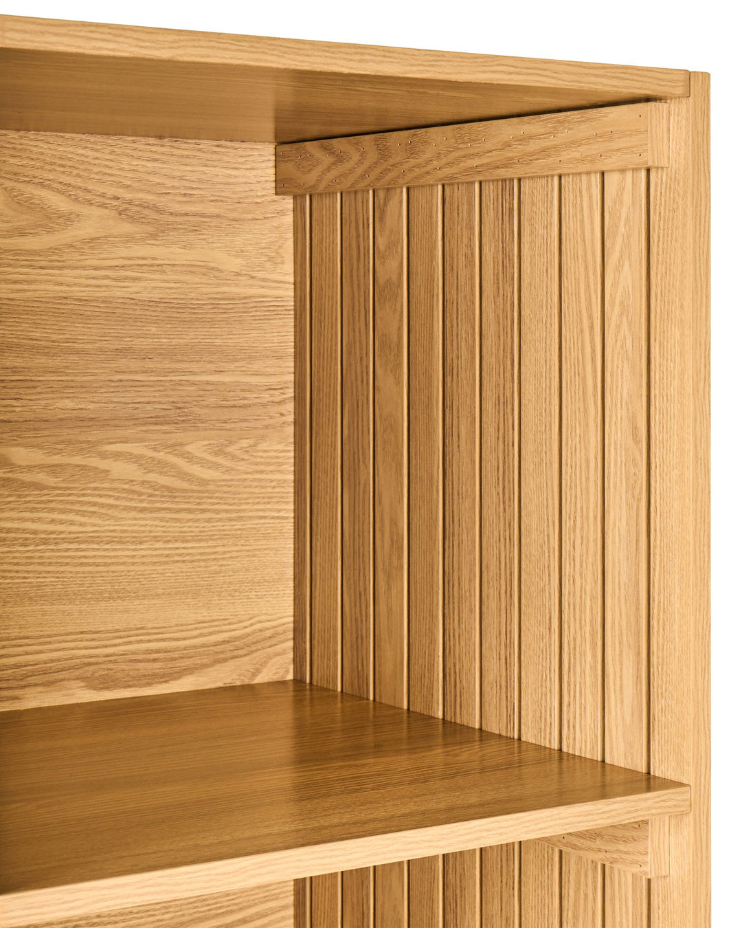 4 Tier Shelving Unit 175 cm Light Brown Skodak