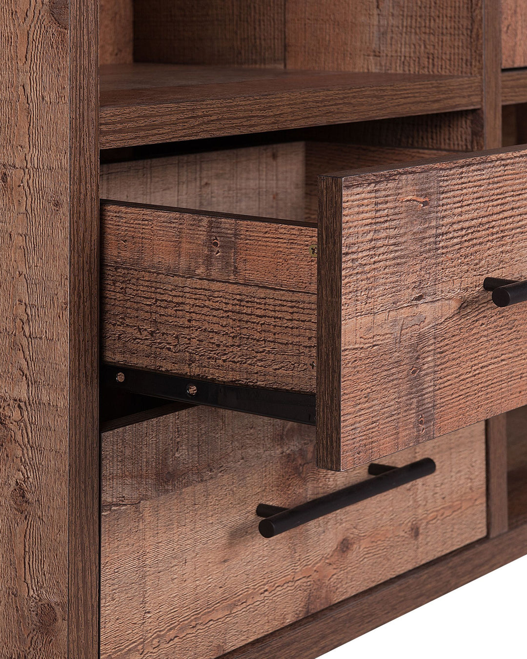 Shelving Unit 131 cm Brown Hiro