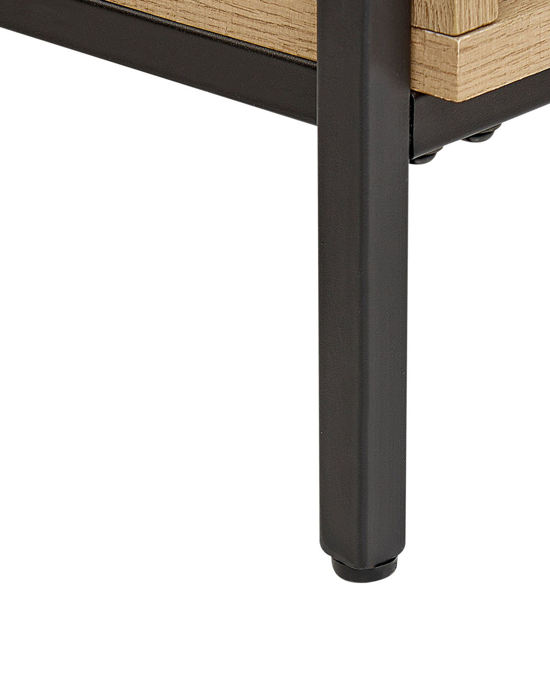 Shelving Unit 135 cm Brown/ Black Moira