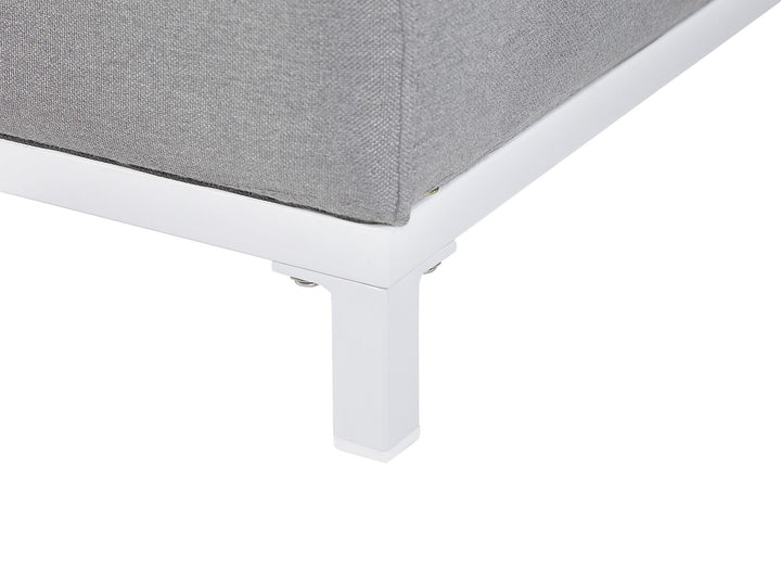 Rovigo Garden Lounge Set with Table 5 Seater Light Grey