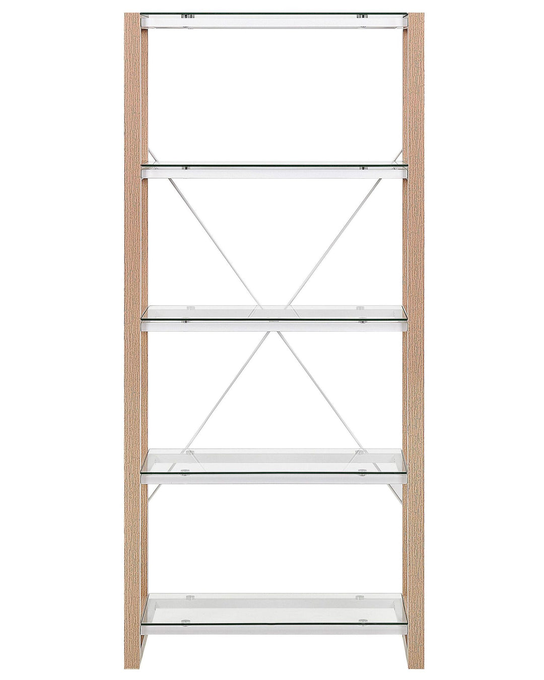 4 Tier Shelving Unit 152 cm White Meaghan
