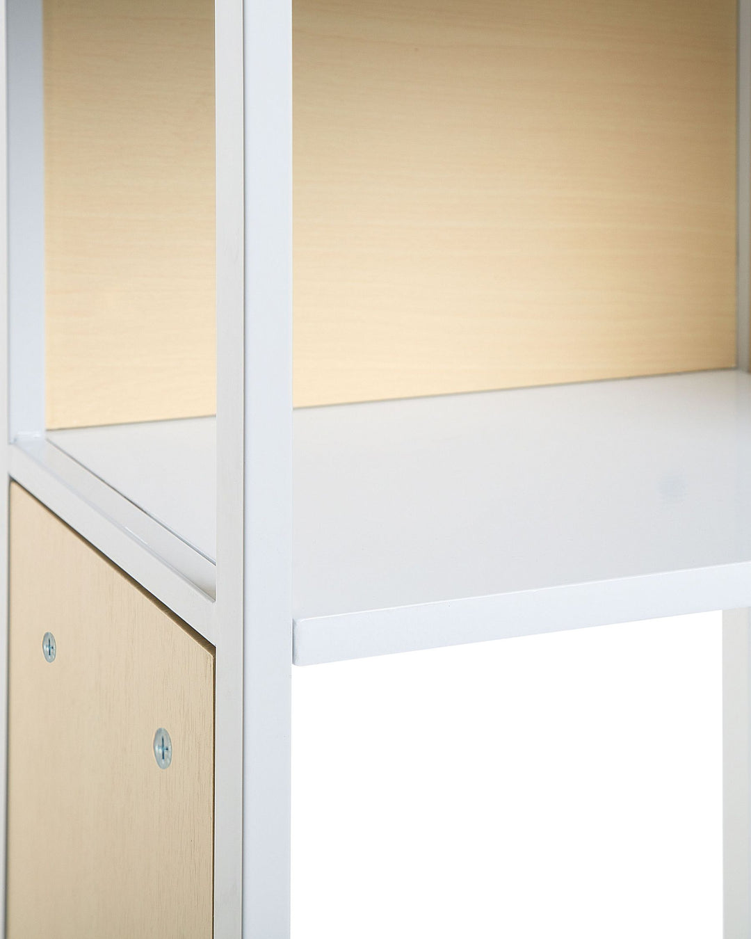 5 Tier Shelving Unit 165 cm White Alonzo