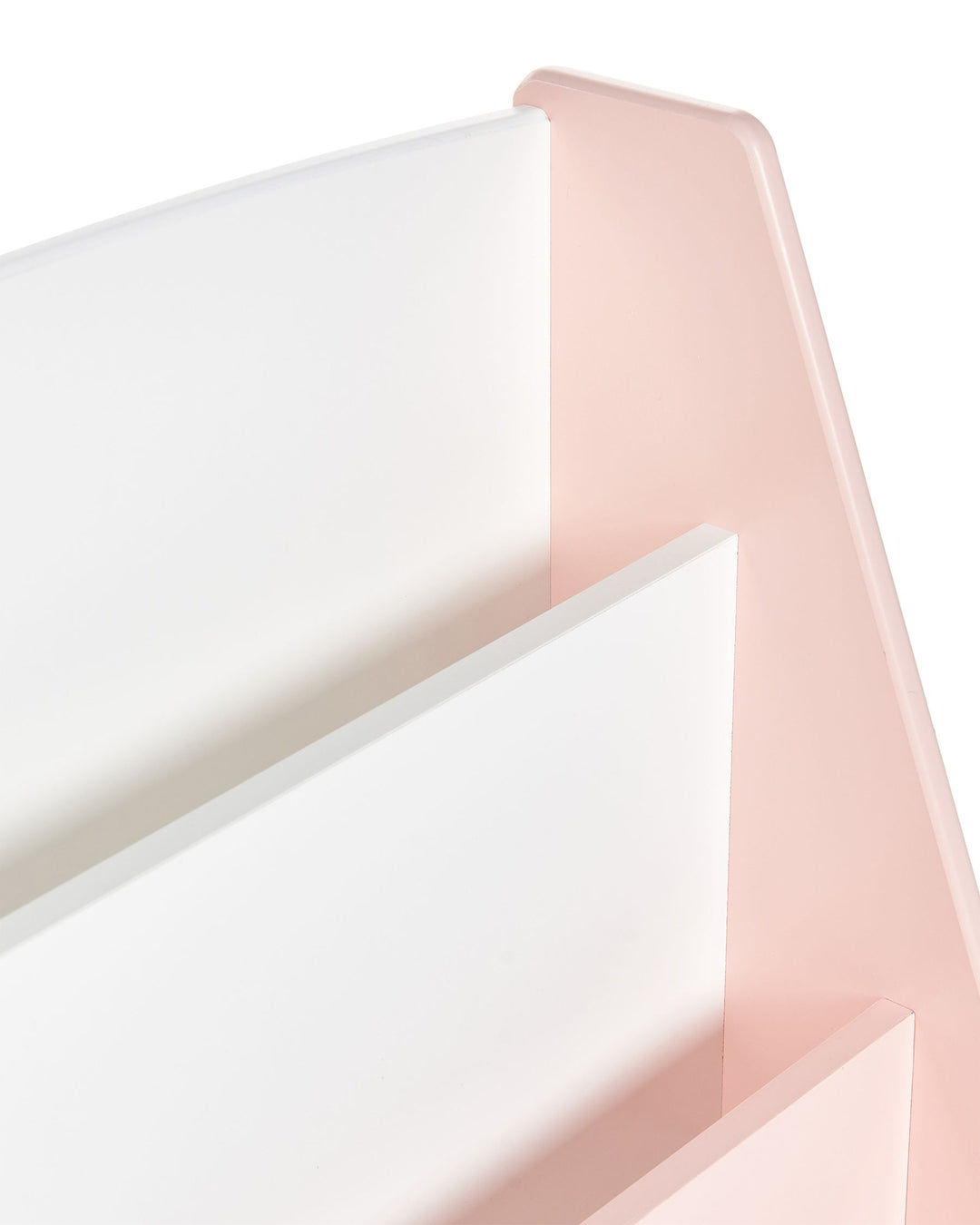 4 Tier Bookcase Engineered Wood 70 cm Pastel Pink Sonya
