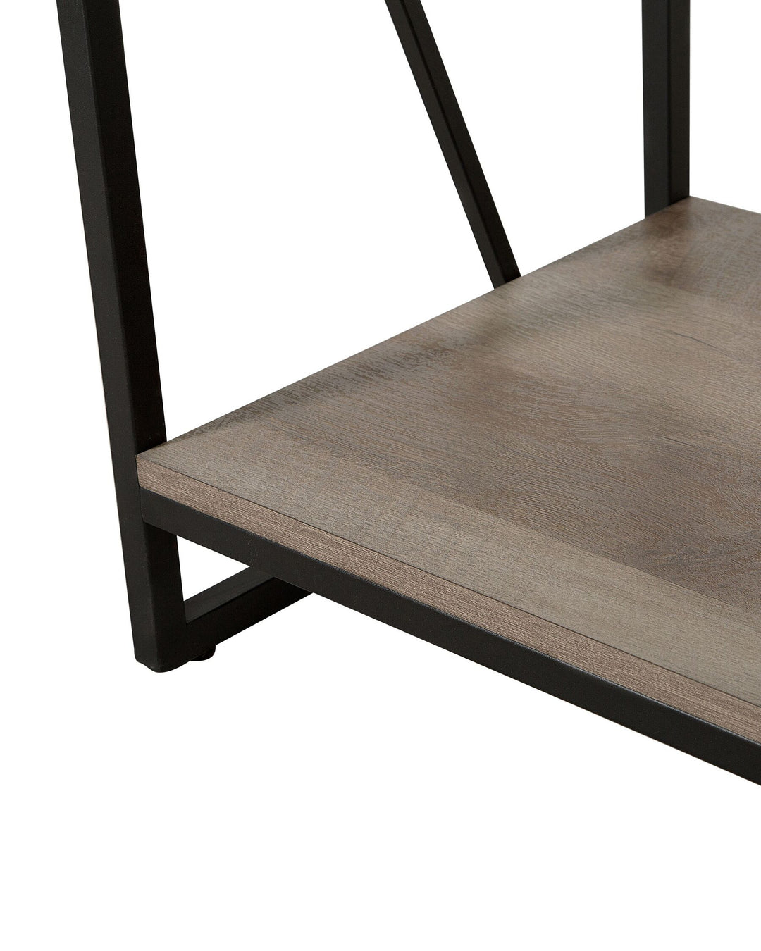 5 Tier Bookcase 184 cm Brown/ Black Fiona