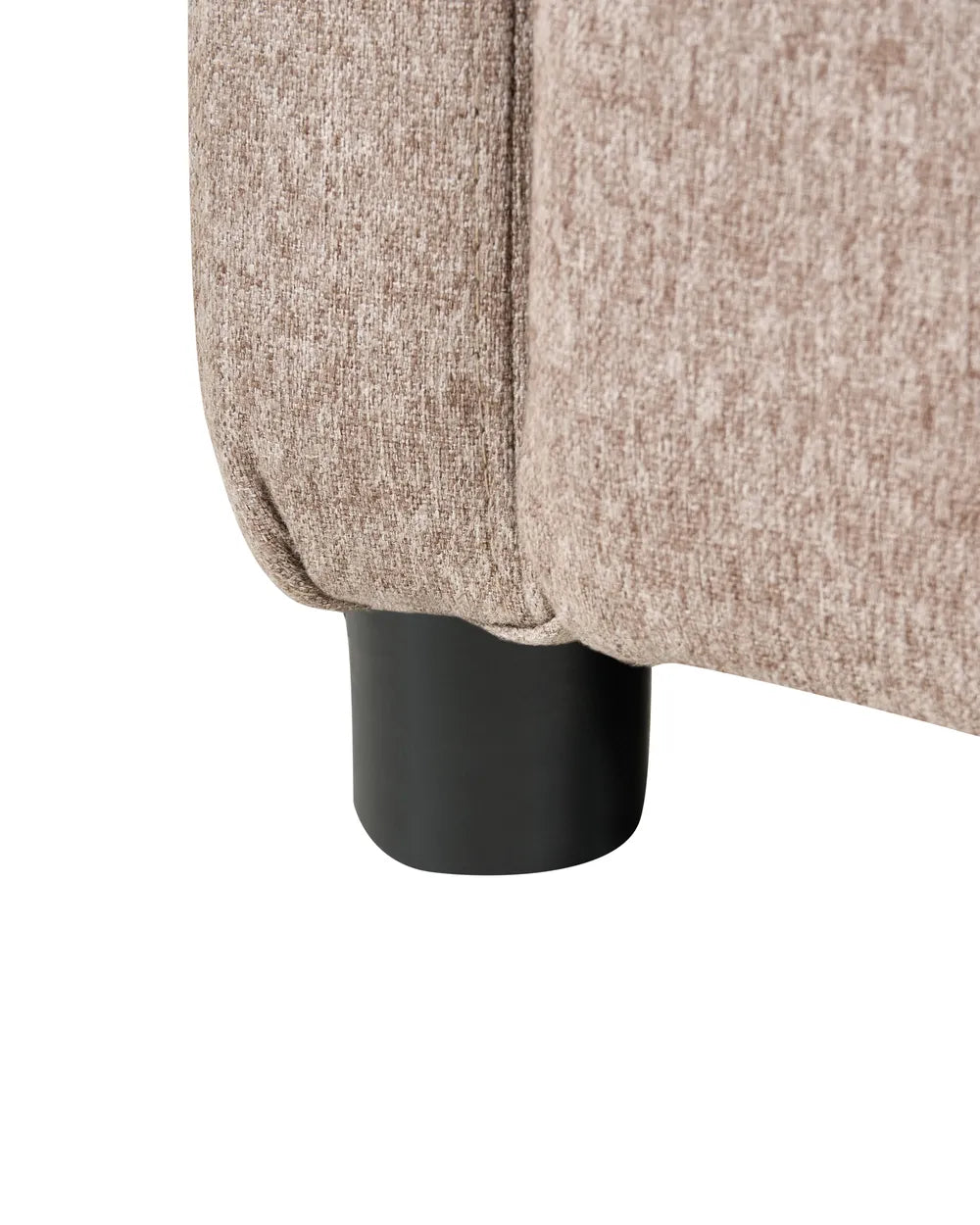 Recliner Chair With Footrest Fabric Taupe Anndi