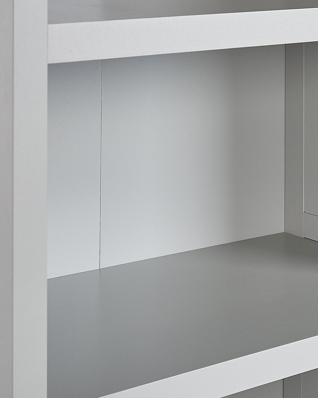 5 Tier Bookcase 181 cm Light Grey Jazmyne