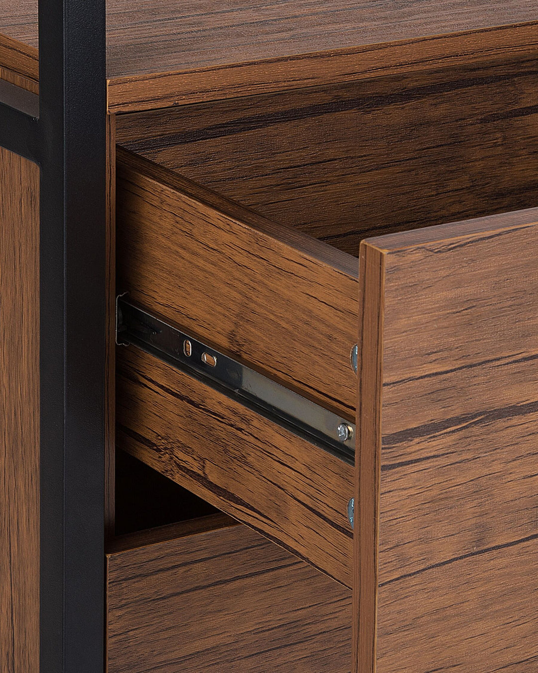 Dylan Shelving Unit 158 cm Dark Brown Tifton