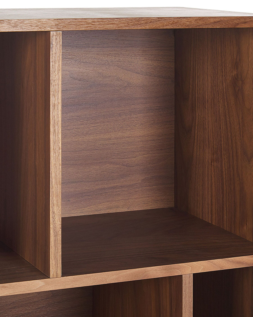Shelving Unit 139 cm Dark Walnut Allya