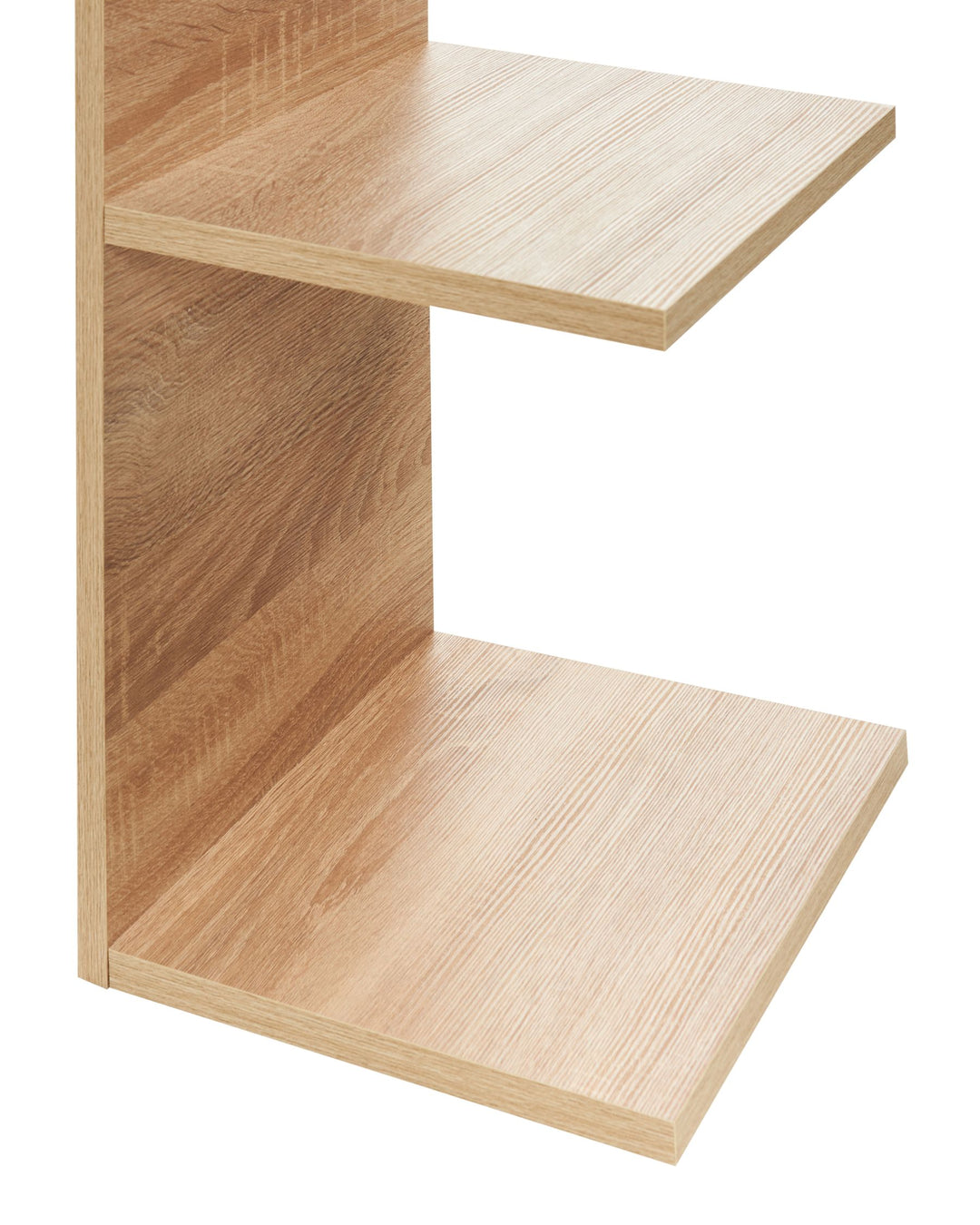 Wall Bookshelf 190 cm Light Brown Yadira