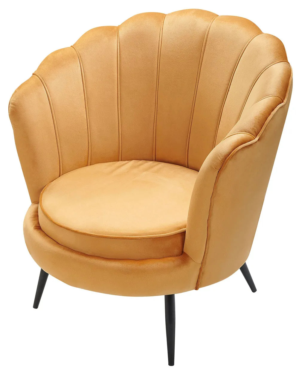 Armchair Velvet Mustard Jairden