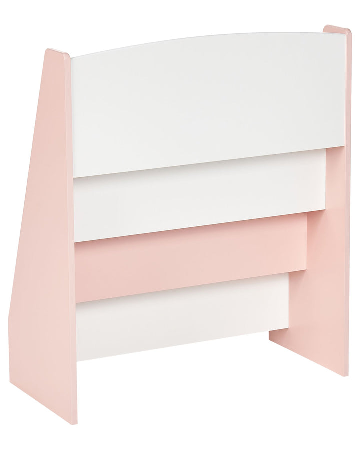 4 Tier Bookcase Engineered Wood 70 cm Pastel Pink Sonya