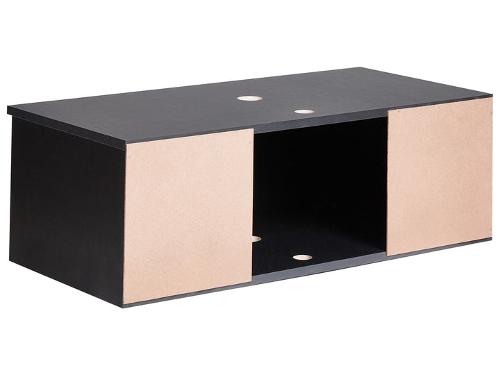 Wall Mounted Washbasin Cabinet 80 cm Black Rupanco