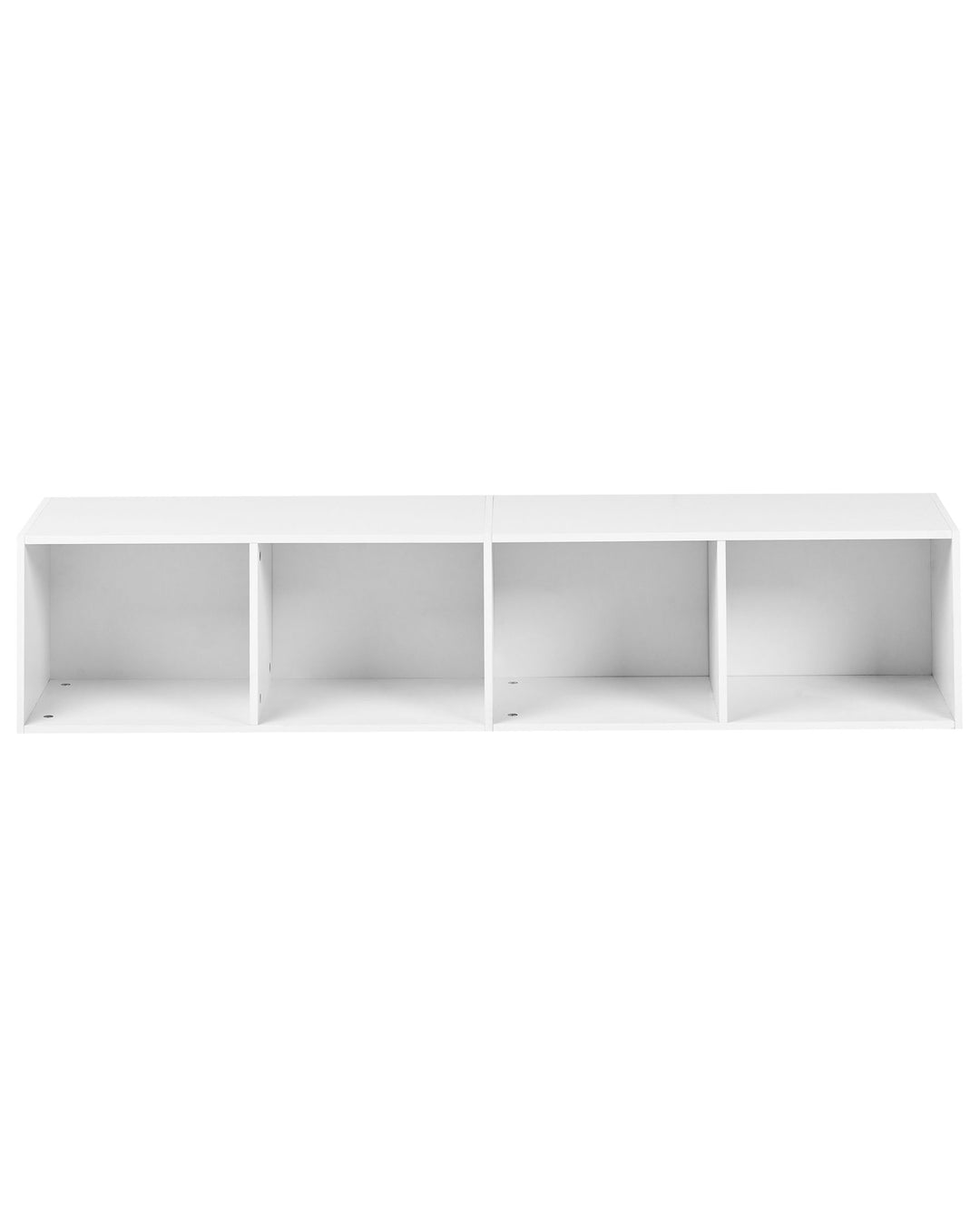 4 Tier Bookcase 143 cm White Rikiah