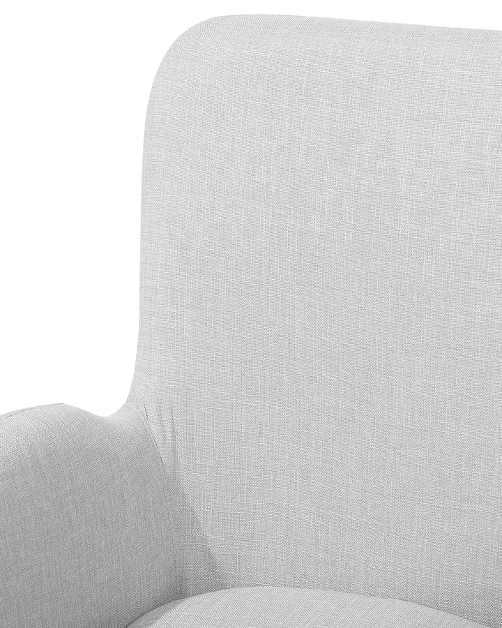 Armchair Fabric Light Grey Katherline