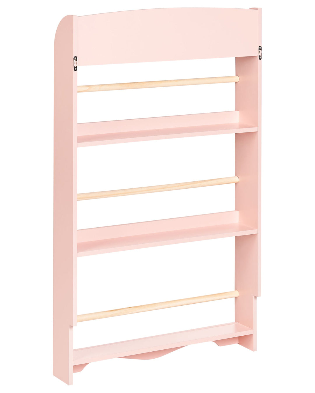 Sonya Wall Bookshelf Engineered Wood 100 cm Pastel Pink