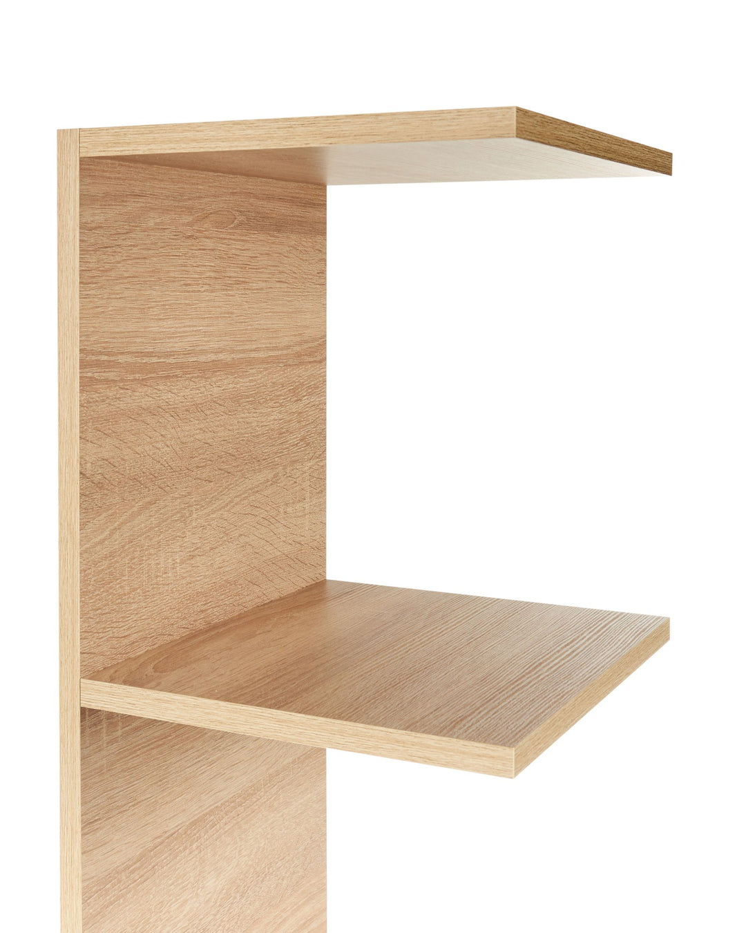 Wall Bookshelf 190 cm Light Brown Yadira