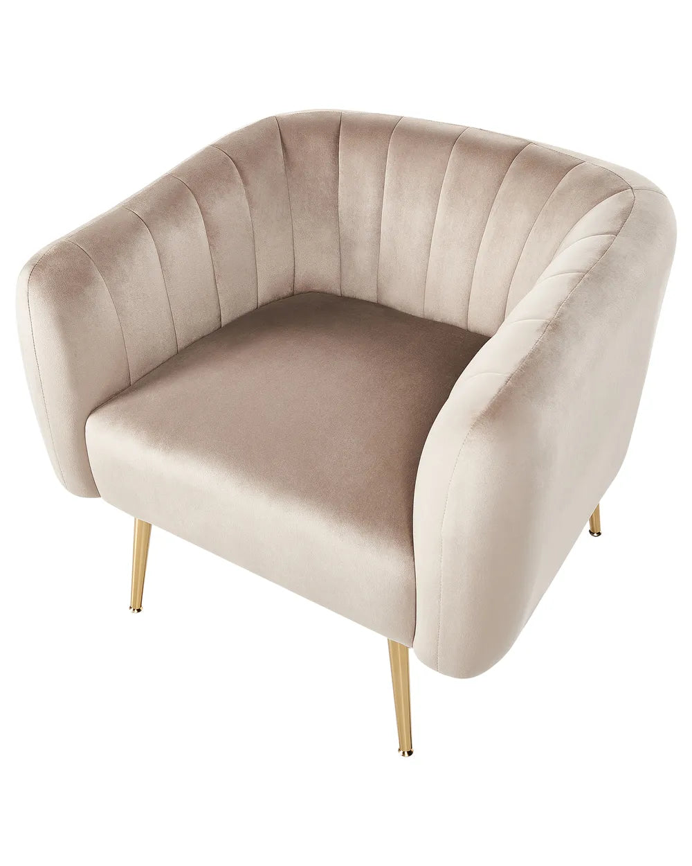 Armchair Velvet Taupe Hendrix