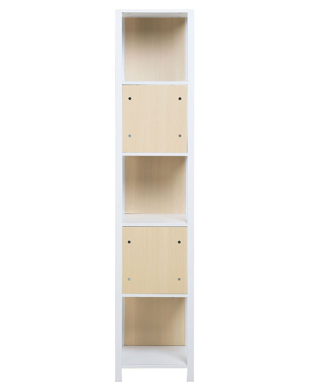 5 Tier Shelving Unit 165 cm White Alonzo