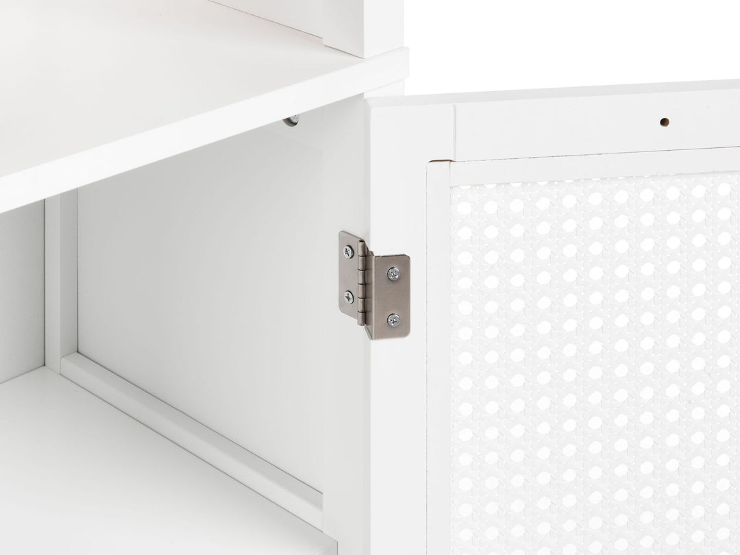 Bathroom Cabinet 40 cm White Alamos