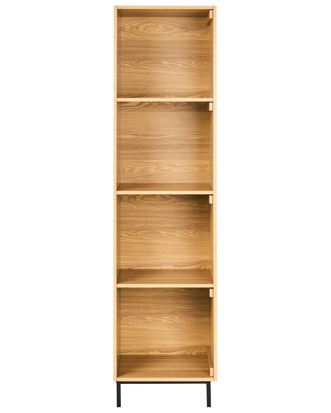 4 Tier Shelving Unit 175 cm Light Brown Skodak