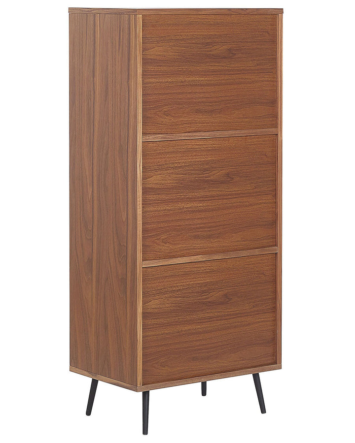 Shelving Unit 139 cm Dark Walnut Allya
