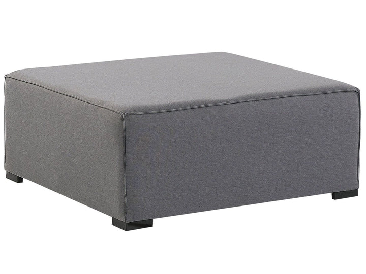 Arezzo Garden Corner Sofa with Ottoman 7 Seater Right Hand Modular Grey
