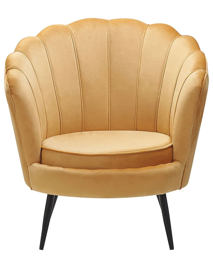 Armchair Velvet Mustard Jairden