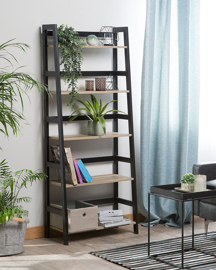 5 Tier Shelving Unit 163 cm Black Yaelle