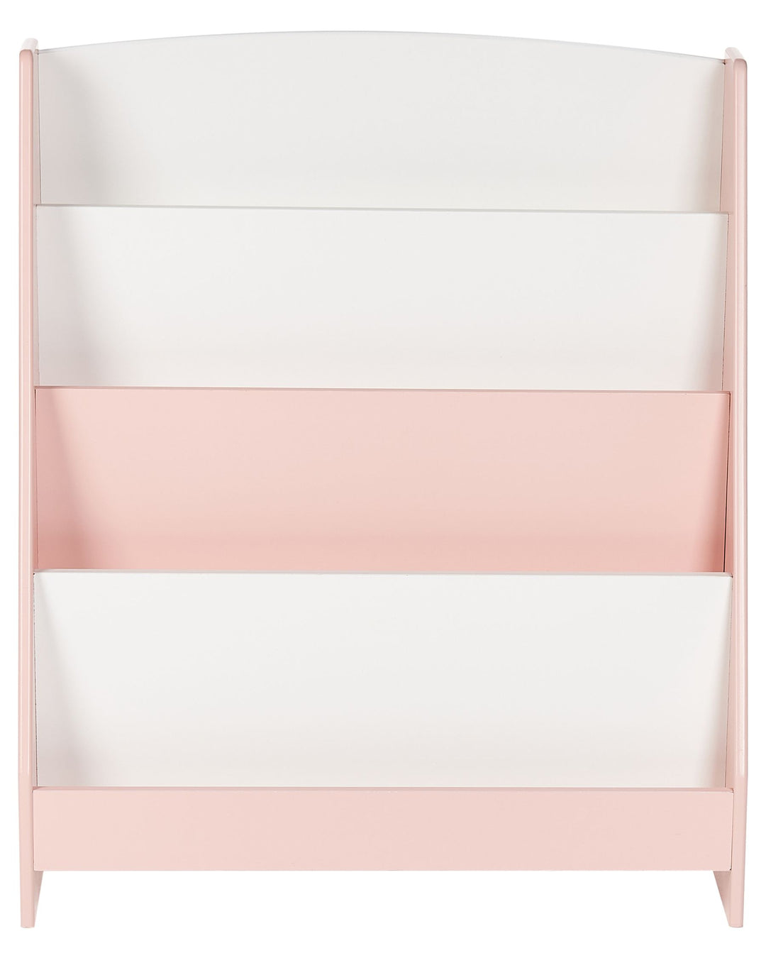 4 Tier Bookcase Engineered Wood 70 cm Pastel Pink Sonya