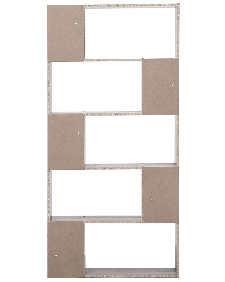 Mark 5 Tier Bookcase 174 cm Dark Brown Orilla