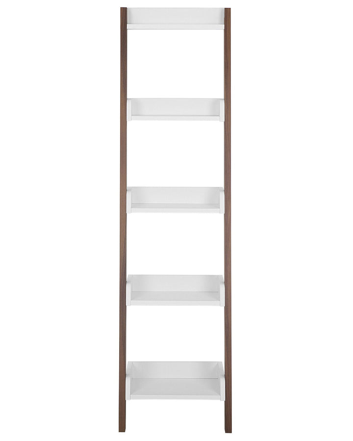 5 Tier Shelving Unit 166 cm Brown/ White Susan