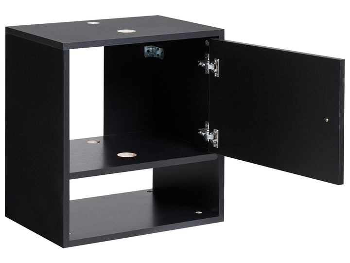Wall Mounted Washbasin Cabinet 45 cm Black Limeria