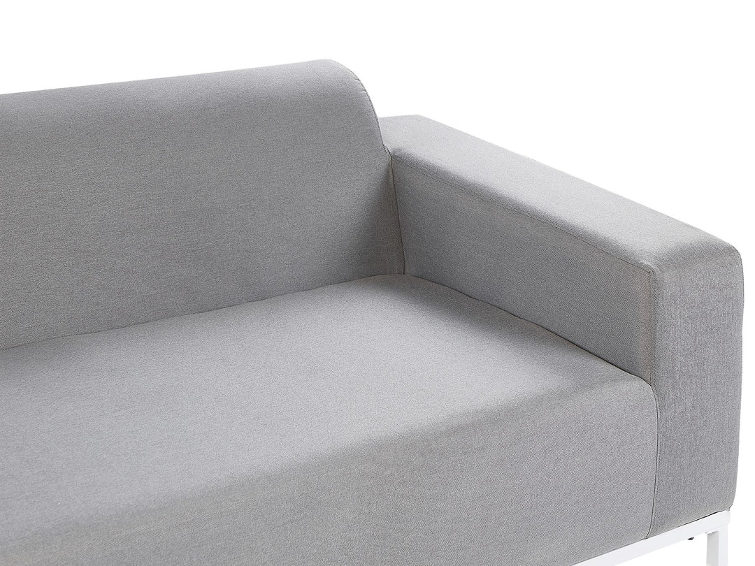 Rovigo Garden Lounge Set with Table 5 Seater Light Grey