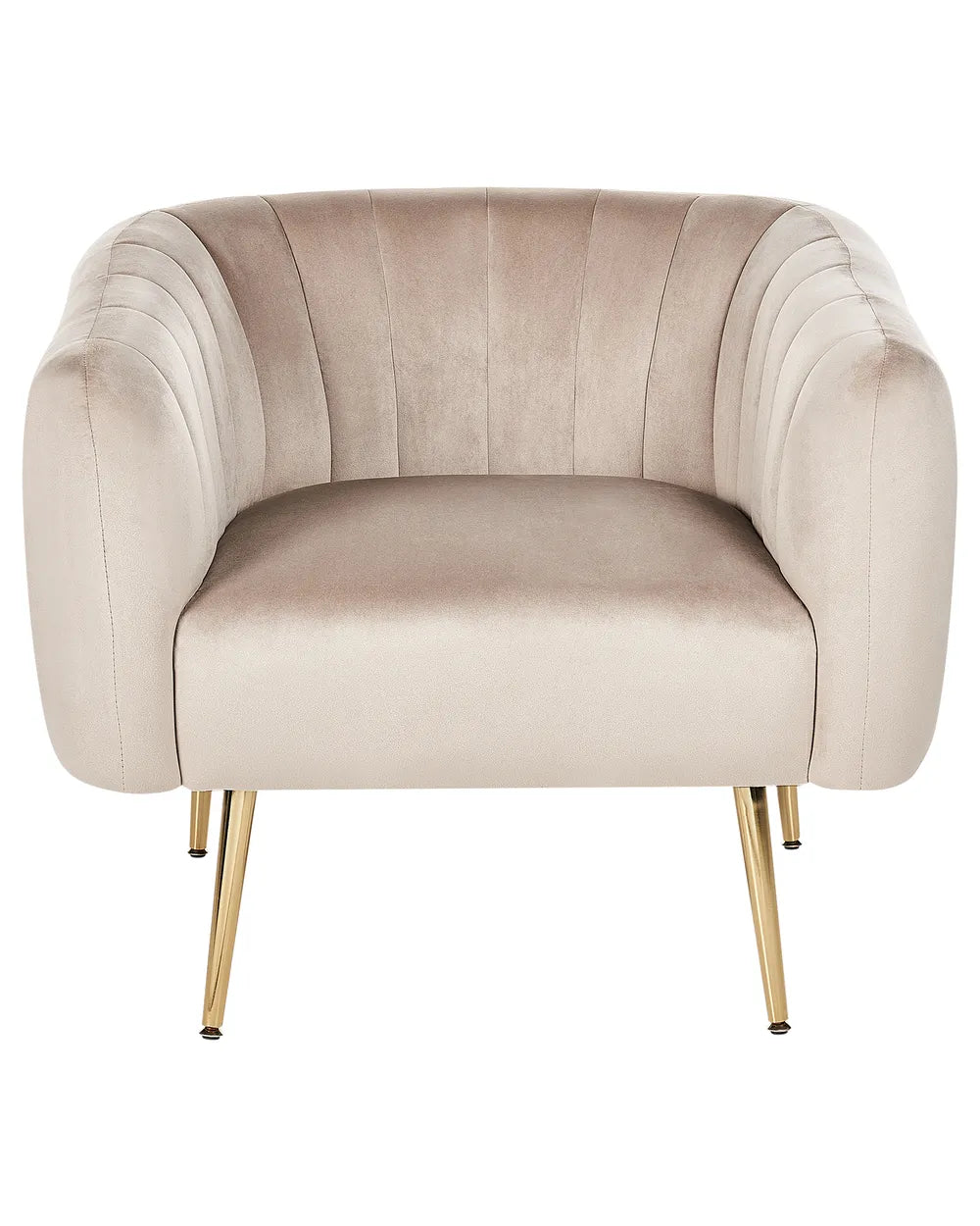 Armchair Velvet Taupe Hendrix