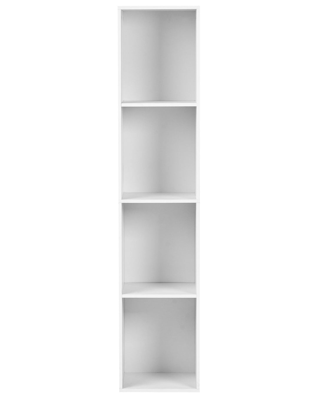 4 Tier Bookcase 143 cm White Rikiah