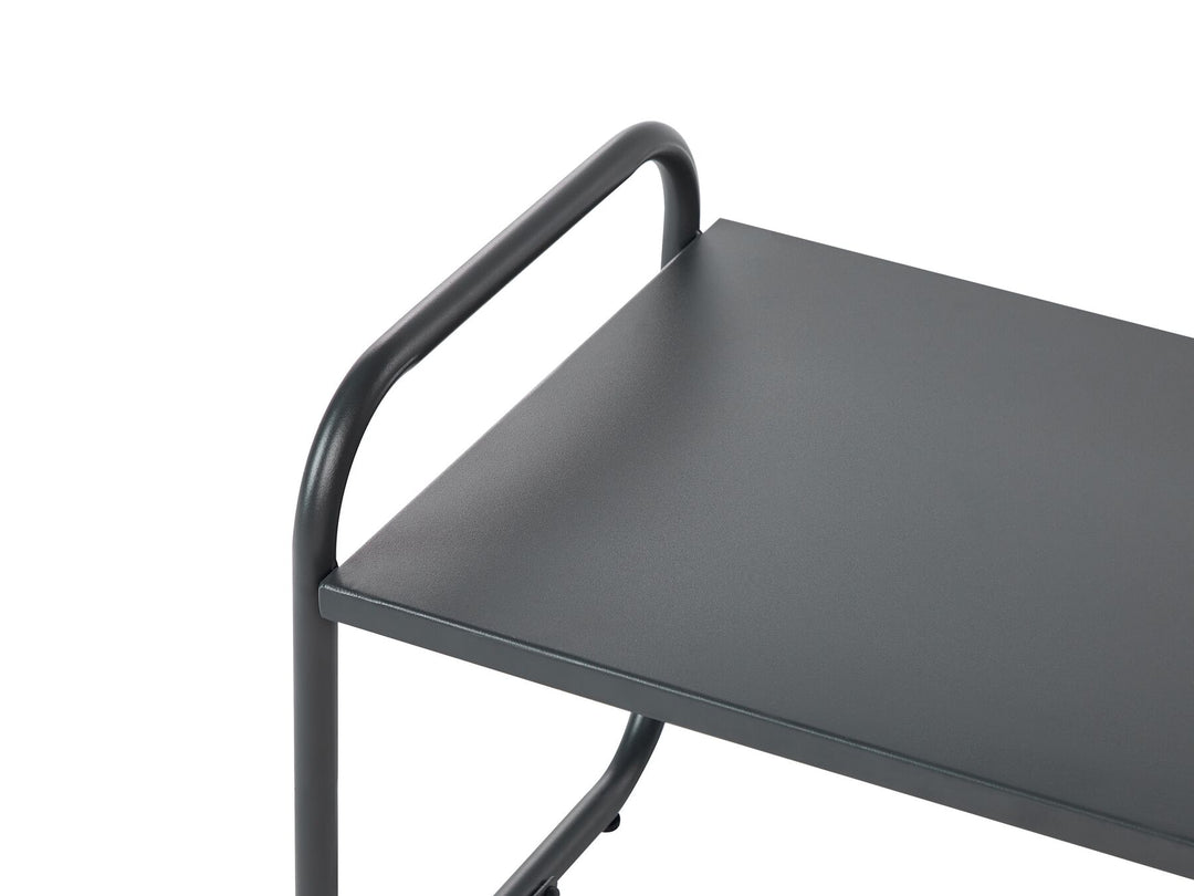 Vezzana Garden Lounge Set with Table 4 Seater Metal Grey