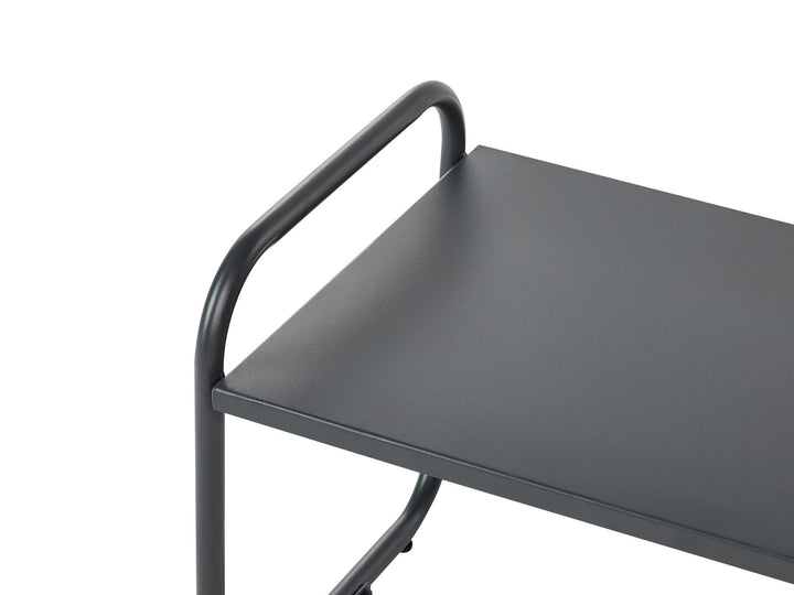 Vezzana Garden Lounge Set with Table 4 Seater Metal Grey
