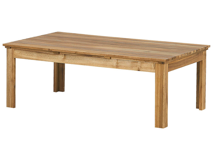 Pacific Garden Lounge Set with Table 4 Seater Acacia Wood Black