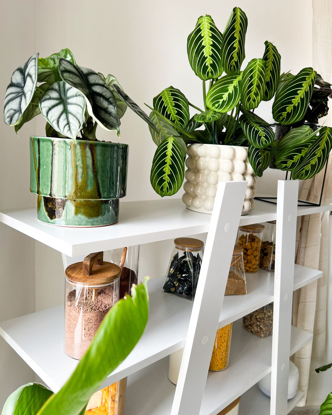 5 Tier Shelving Unit 116 cm White Alma