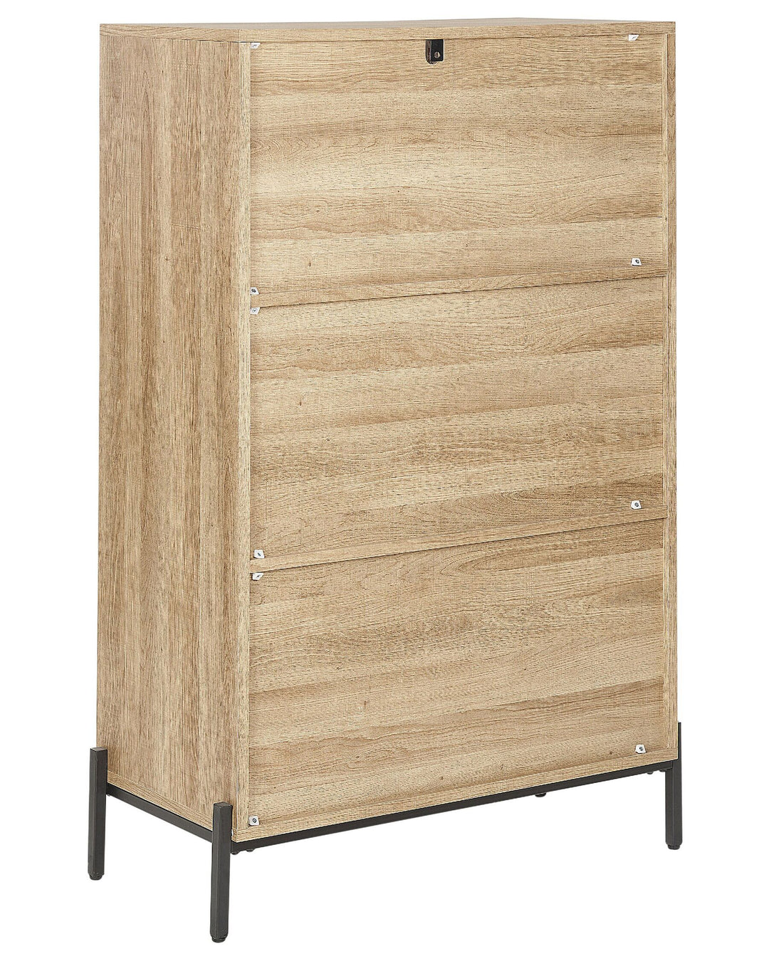 Shelving Unit 135 cm Brown/ Black Moira