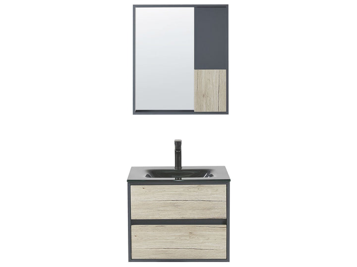 Bathroom Vanity Set Grey Tereuel