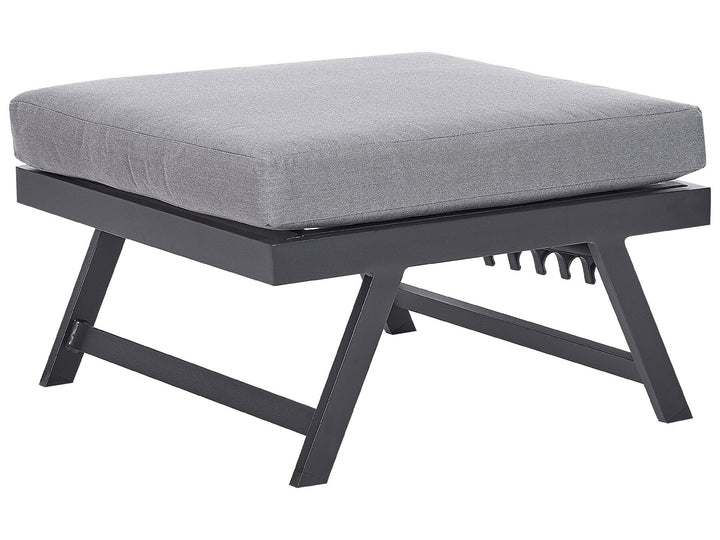 Coccorino Garden Corner Sofa with Table 5 Seater Metal Grey
