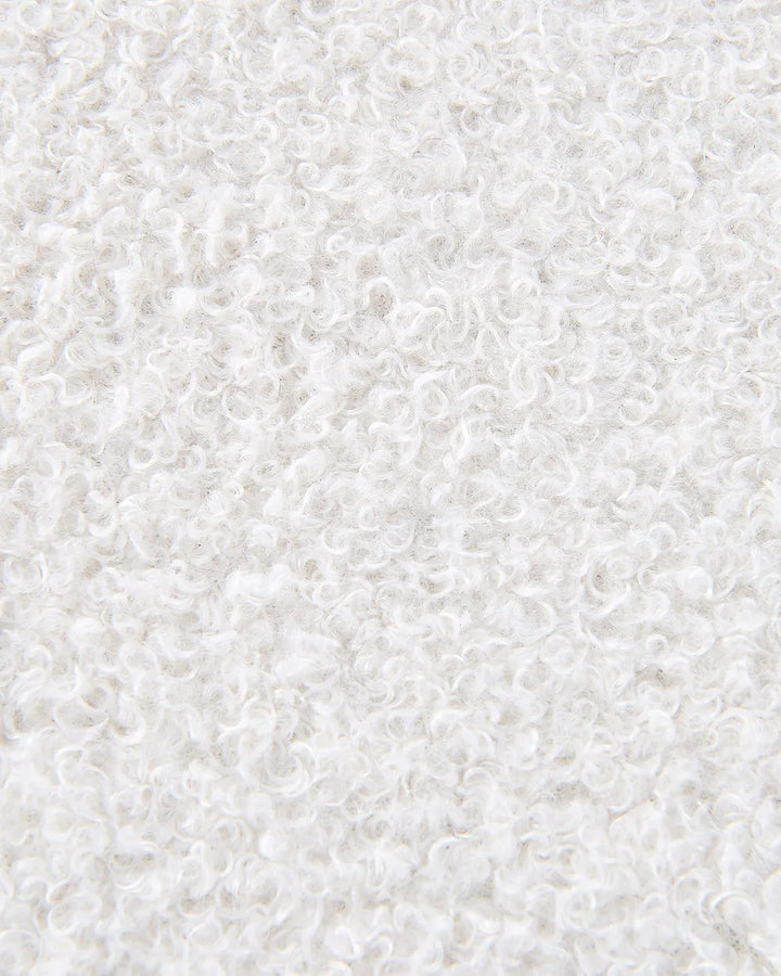 Armchair Boucle White Rayn