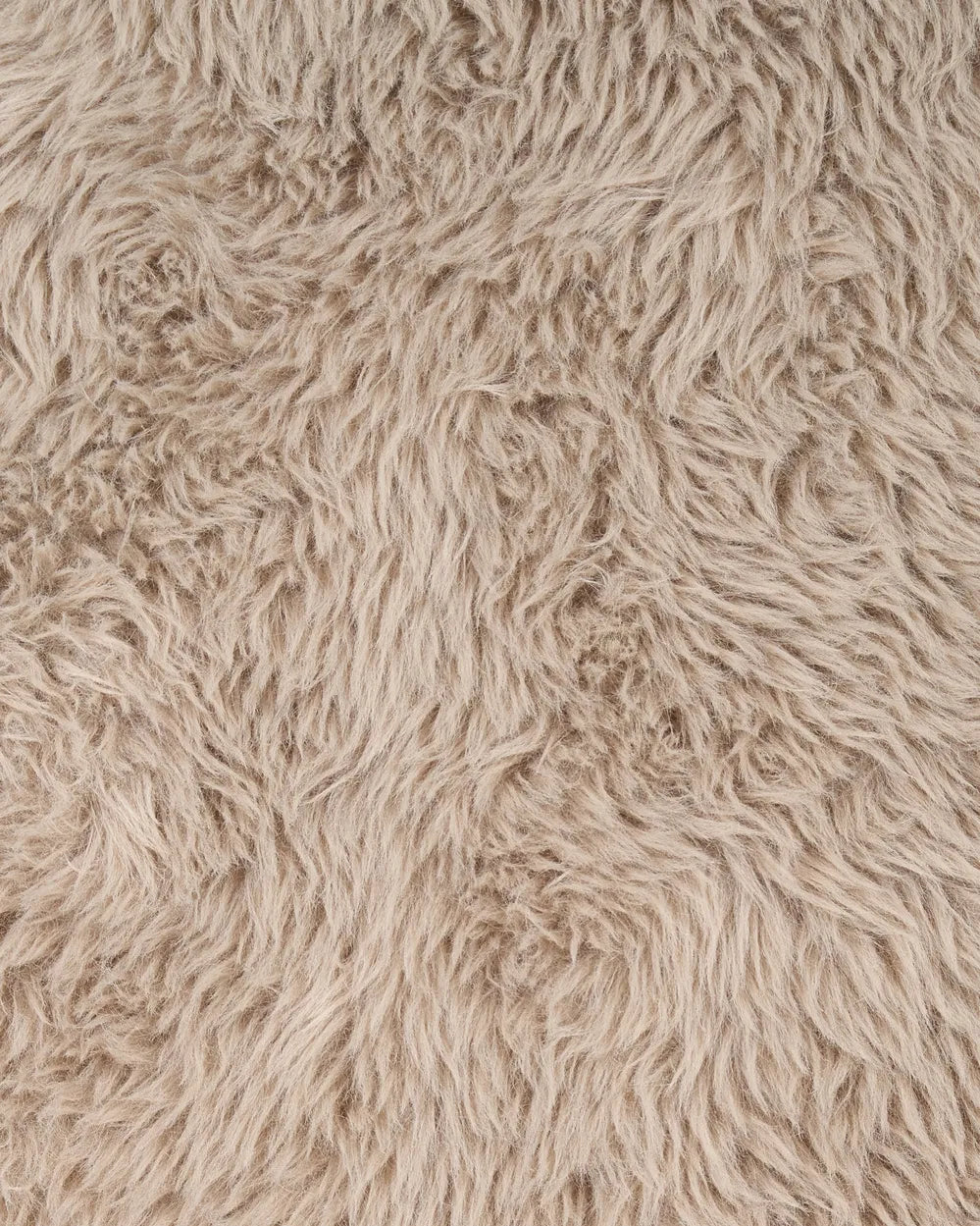 Armchair Faux Fur Taupe Jaqueze