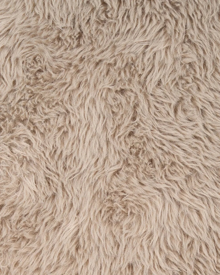 Armchair Faux Fur Taupe Jaqueze