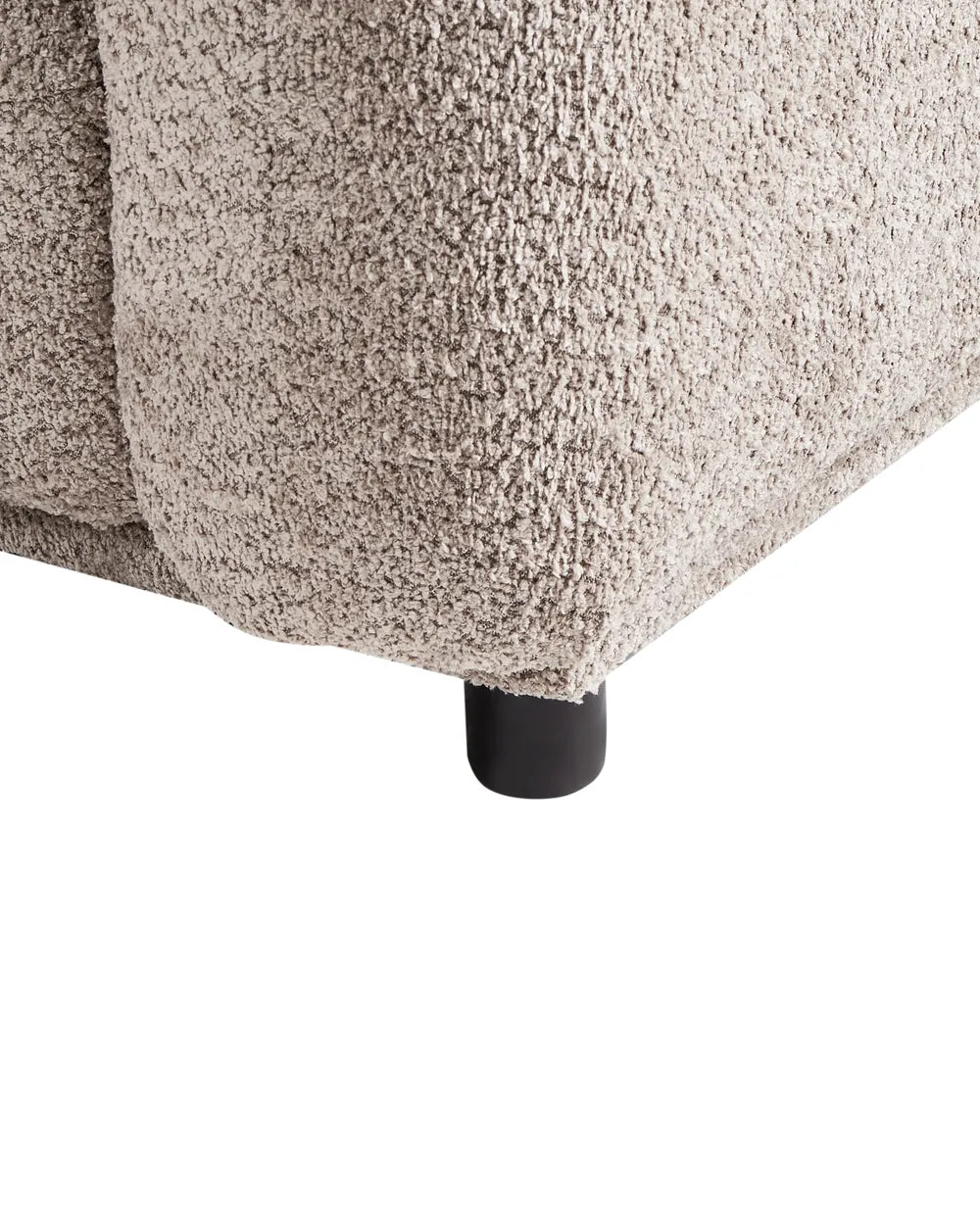Armchair Boucle Taupe Morden