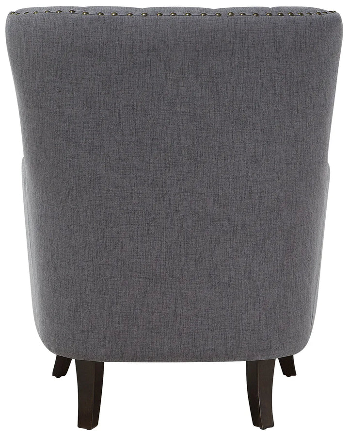 Armchair Fabric Dark Grey Deundria