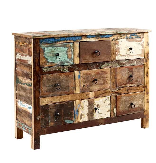 Coastal 4 Drawer Chest