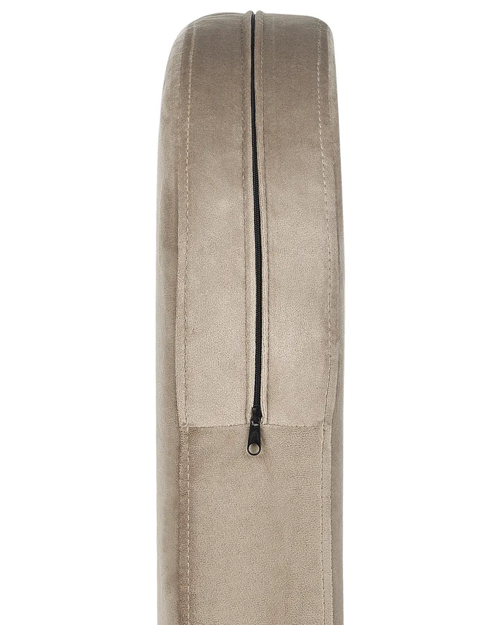 Armchair Velvet Taupe Clancy